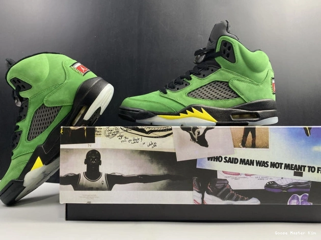 Jordan 5 Ducks SE CK6631-307 Oregon Air 0811